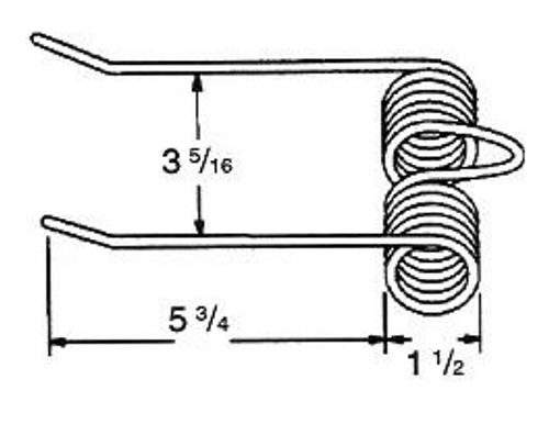 Hesston Baler Tooth  TINHE-7
