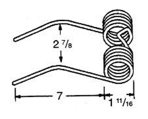 Massey Ferguson Baler Tooth  TINMF-2D