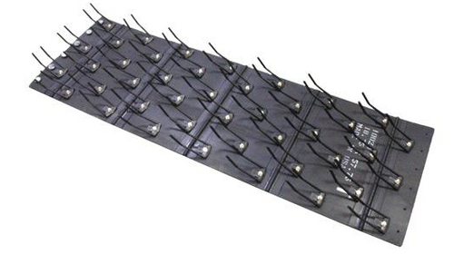 18-3/4" x 57-3/4" Rake-Up (Swathmaster) Combine Pickup Belt w/Teeth  BEL21-RU059WT