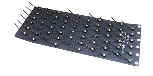 17-1/2" x 44-1/4" Victory/New Noble Combine Pickup Belt w/Teeth  BEL21-VT042WT