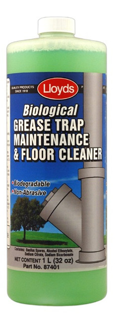 Biological Grease Trap Maintenance and Floor Cleaner 1L Bottle  87401