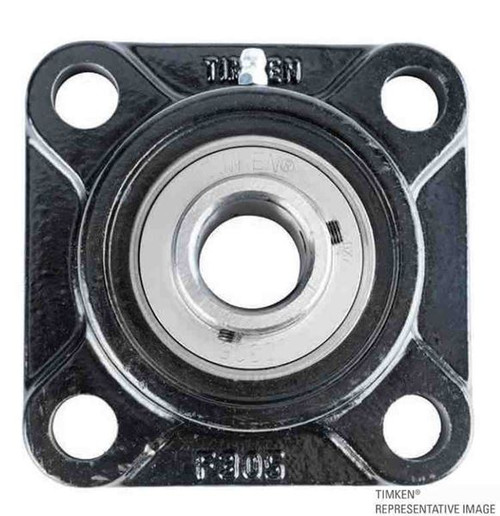 4" Heavy Duty Set Screw Flange Block Assembly   UCF320-64