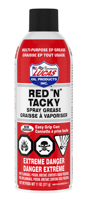 Red "N" Tacky Lithium Grease 11oz Aerosol   21025