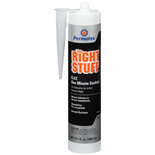 The Right Stuff® Black One Minute Gasket Maker 300ml Cartridge   30876