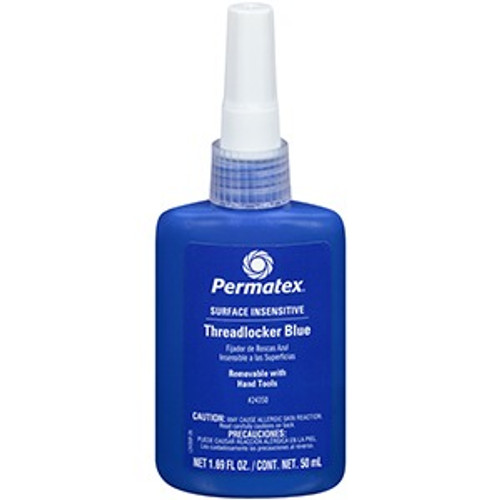 Blue Medium Strength Threadlocker 50ml Bottle   24350 Blue Medium Strength Threadlocker 50ml Bottle   24350