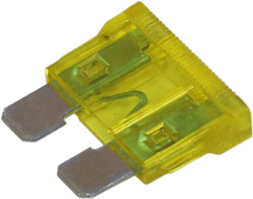 5 Pc. 20A Yellow Standard Blade Fuses  966-BP