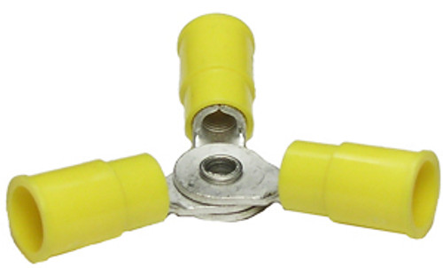 2 Pc. 12-10 AWG Vinyl Insulated 3-Way Connector  1920-BP