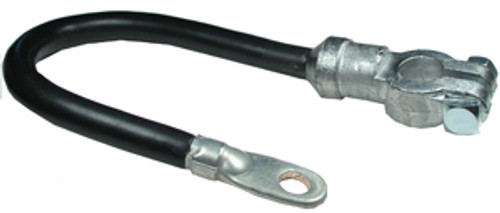 1 AWG @ 78" Black Top Post Battery Cable  6221-0-BP