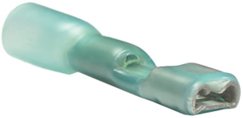 25 Pc. 16-14 AWG .250" Polyolefin Fully Insulated "Solder-Shrink" Female Spade Connector  6865-15