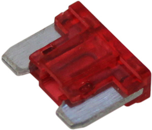 100 Pc. 10A Red Min Blade Low Profile Fuses  9945-36