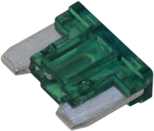100 Pc. 30A Green Min Blade Low Profile Fuses  9949-36