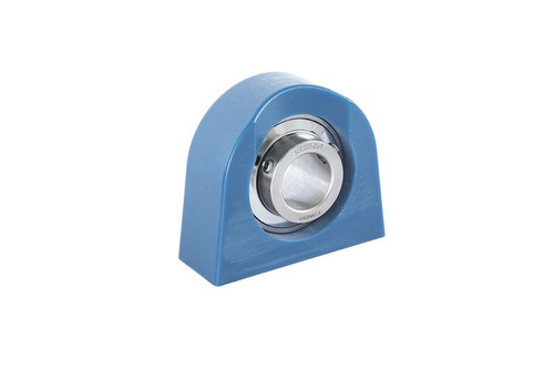 20mm Hygienic Polymer Set Screw Tapped Base Pillow Block Assembly   SUCBTBYM204/FVSL613