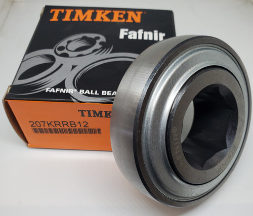 1-1/8" Hexagon Bore Deep Groove Ball Bearing w/Spherical Outer Race  207KRRB12