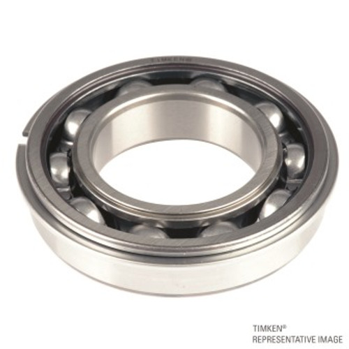 30 x 72 x 19mm Open Deep Groove Single Row Ball Bearing w/ Snap Ring   6306-NR-C3