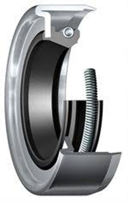 52mm (2.047") Metric Metal Single Lip Nitrile Oil Seal  52X80X13 CRS15 R