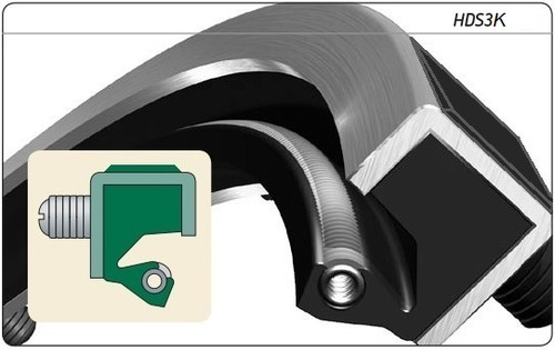 990mm (38.976") Metric H/D Adjustable Rubberized Single Lip Nitrile Oil Seal  990X1045X25 HDS3K R1 990mm (38.976") Metric H/D Adjustable Rubberized Single Lip Nitrile Oil Seal  990X1045X25 HDS3K R1