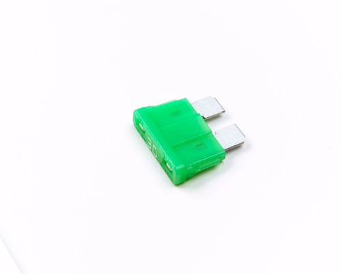 Standard Blade LED Fuse 30A 32V @ 2 Pack - Green  82-ANR-I-30A