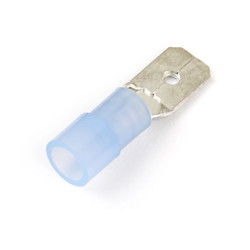 16 - 14 AWG Nylon Quick Disconnects Male .250" @ 15 Pack - Blue  83-2399