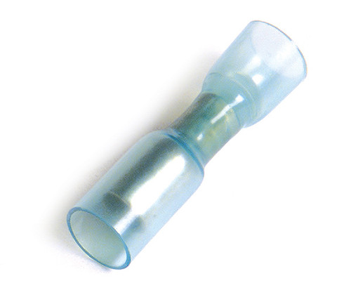 16 - 14 AWG Heat Shrinkable Bullet & Receptacle Connectors Female .197" @ 50 Pack - Blue  83-2435