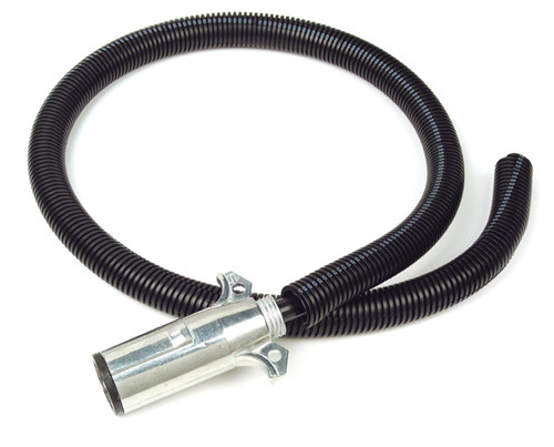 1" Split Flex Convoluted Tubing @ 50' - Black  83-8035