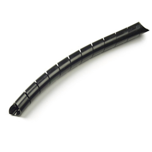3/8" Spiral Wrap - Black  83-9009