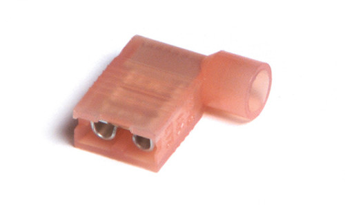 22 - 18 AWG Nylon Quick Disconnect Flag Female .250" @ 15 Pack - Red  84-2189