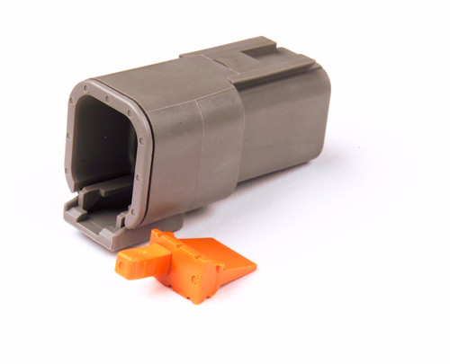 Deutsch - DTM Series Housing and Wedgelocks 6-Way Male Receptacle @ 2 Pairs  84-2491