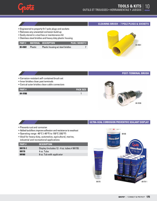 Post Terminal Battery Brush  84-9186