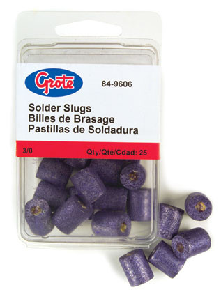 3/0 AWG Solder Slugs @ 25 Pack - Purple  84-9606