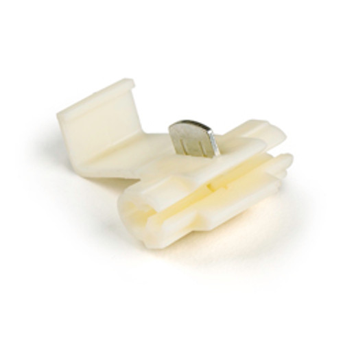 18 - 14 AWG Quick Splice Self Stripping Connectors @ 1000 Pack - White  88-2379