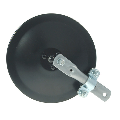 6" Convex Center-Mount Spot Mirror w/Arm Assembly - Black  28042