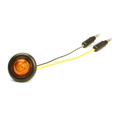 MicroNova® DOT LED Clearance/Marker Lamp w/Grommet Multi-Volt - Amber  49283