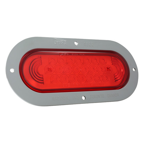 SuperNova® Theft Resistant Oval LED Stop/Tail/Turn Lamp - Red  53592