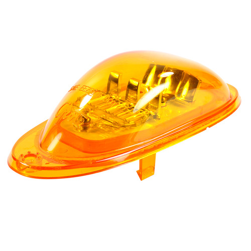 SuperNova® Oval LED Side Turn Marker Lamp Surface Mount w/Male Pin - Amber  54223