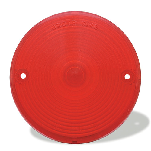Stop/Tail/Turn Replacement Lens - Red  91482