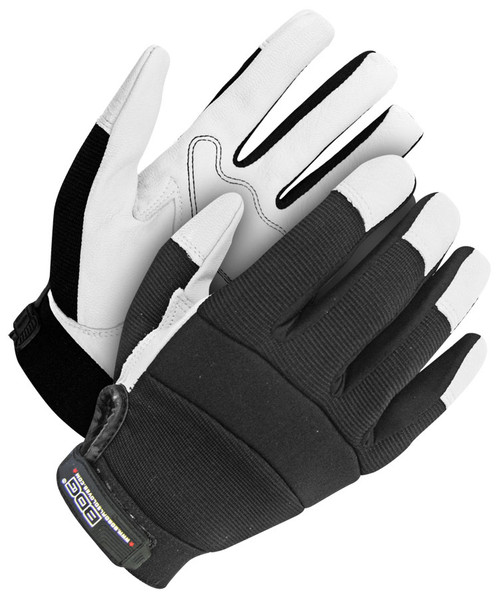 General Purpose Grain Goatskin Black/White  20-1-1214W