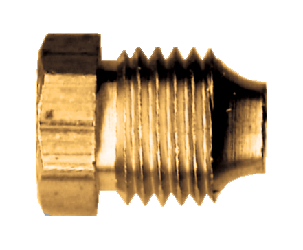 1/4" Brass Male Thread Brake Line Compression Sleeve Nut  181-4