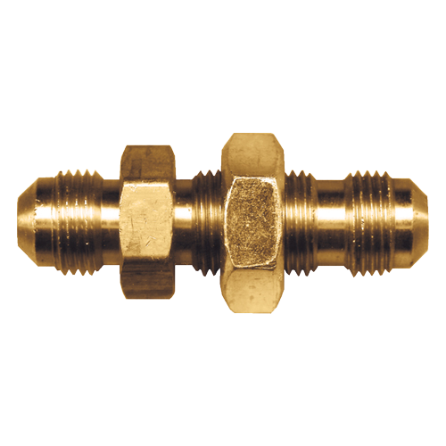 3/8" Brass Male 45° SAE Flare Bulkhead Union  31-6