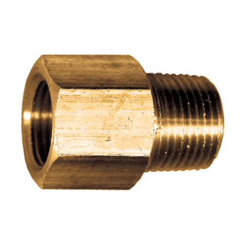 3/8 x 3/8" Brass Female 45° SAE Flare - Male NPT  Connector  33-6C