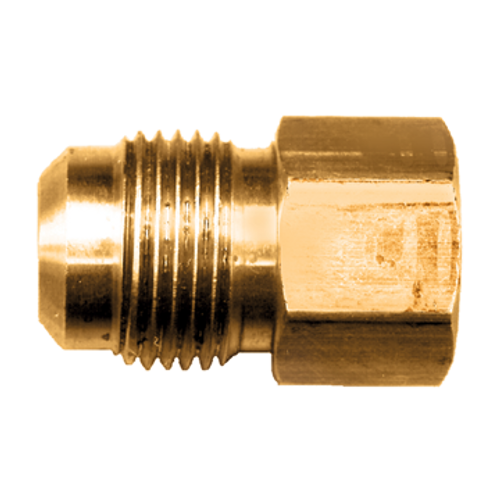 5/8 x 3/4" Brass Male 45° SAE Flare - Female NPT Connector  46-10E