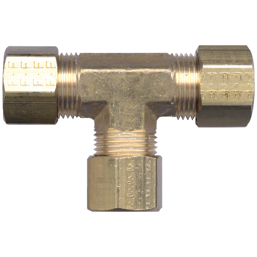 1/8" Brass Compression Tee  64-2