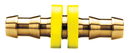3/8" Brass Grip-Tite Hose Barb Splicer  729-6