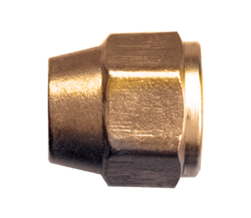 1" Forged Brass 45° SAE Short Nut  FO41S-16