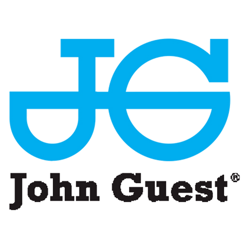 1" JG® White Polypropylene CTS Twist Lock Tee  PEI0236