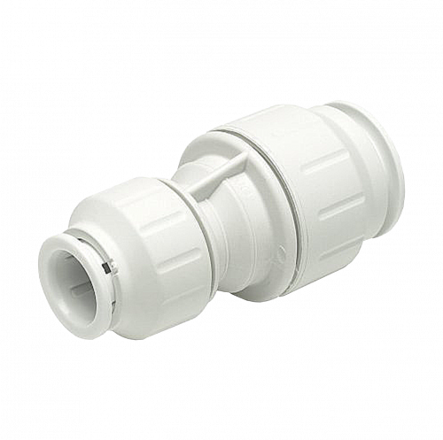 1/2 x 3/8" JG® White Polysulfone CTS Twist Lock Reducing Union  PSEI202016