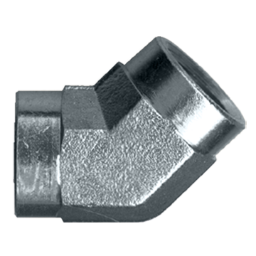 1" Steel Female NPT 45° Elbow  S1005-H