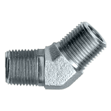 1/2" Steel Male NPT 45° Elbow  S1005M-D