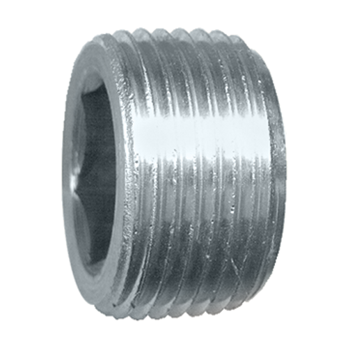 1/8" Steel Male NPT Recessed Hex Sealing Plug  S1018-A 1/8" Steel Male NPT Recessed Hex Sealing Plug  S1018-A