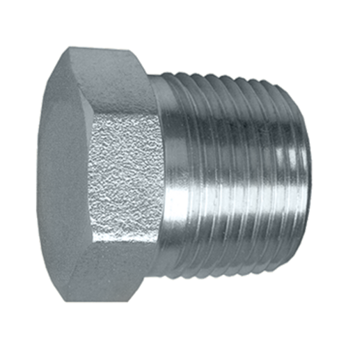 3/8" Steel Male NPT Hex Head Sealing Plug  S1021-C 3/8" Steel Male NPT Hex Head Sealing Plug  S1021-C