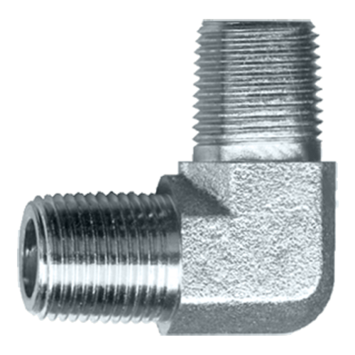 1/4" Steel Male NPT 90° Elbow  S1099-B